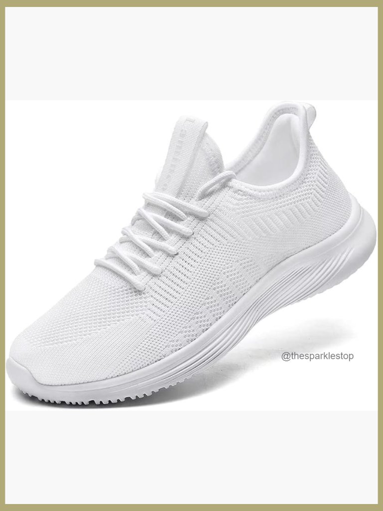 Womens Slip On Walking Shoes Non Slip Lightweight Mesh Sneakers For Gym Travel